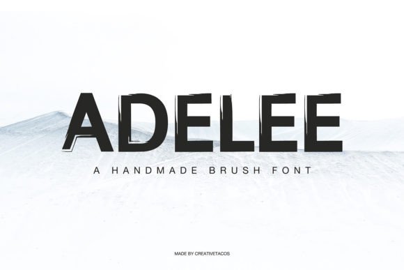 Adelee: The Handwritten Font That Elevates Branding