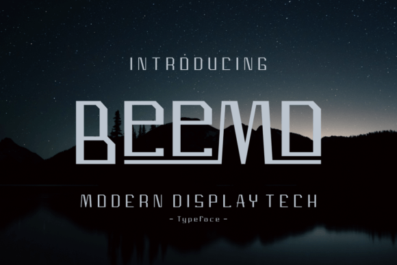 Beemo: A Modern Display Font for Editorial Design