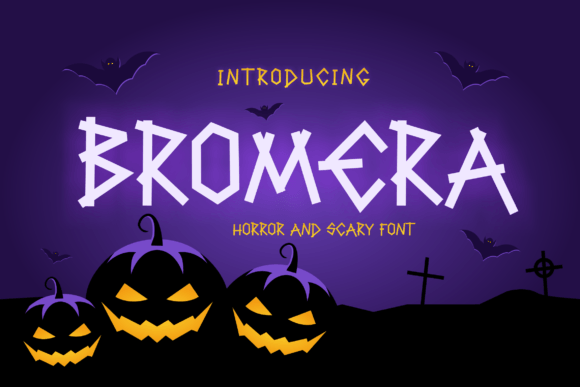Bromera Display Font for Bold Editorial Design