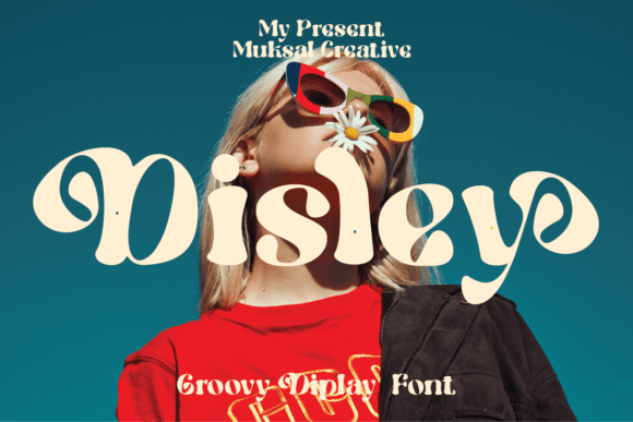 Disley: A Groovy Display Font for Creative Branding