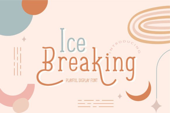 Ice Breaking Font for Professional Branding and Design