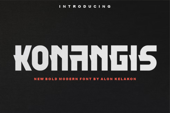 Konangis: A Modern Font for Stronger Branding