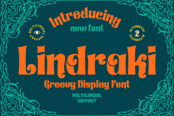 Lindraki: A Display Font That Elevates Digital Branding