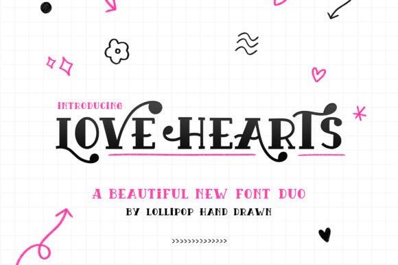 Love Hearts Font for Creative Campaigns and Branding