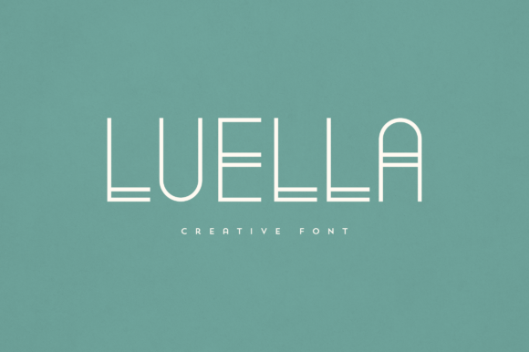 Luella Display Font for Handmade Creations