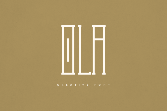 Ola Display Font for Modern Web Design