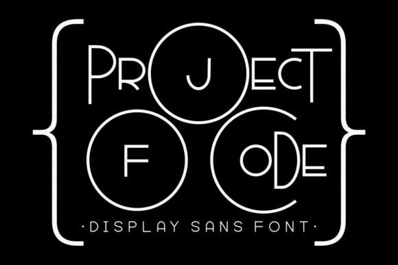Project of Code: A Stylish Display Font for Creative Brands