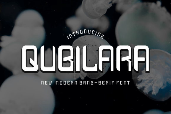 Qubilara: A Modern Display Font for Digital Creativity