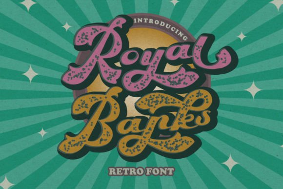 Royal Banks Font for Vintage-Inspired Design