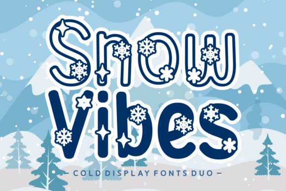 Snow Vibes Font for Winter-Themed Web Designs