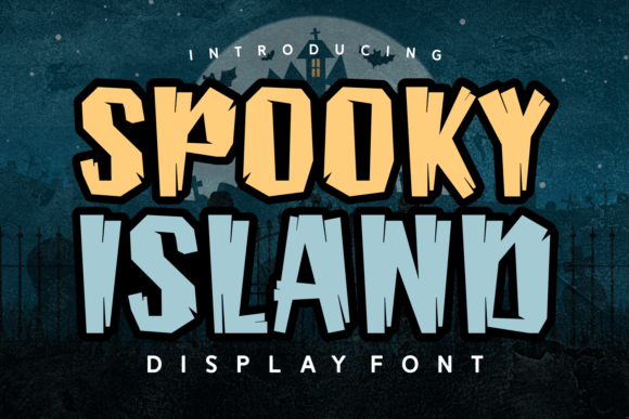 Spooky Island Font for Halloween-Themed Design