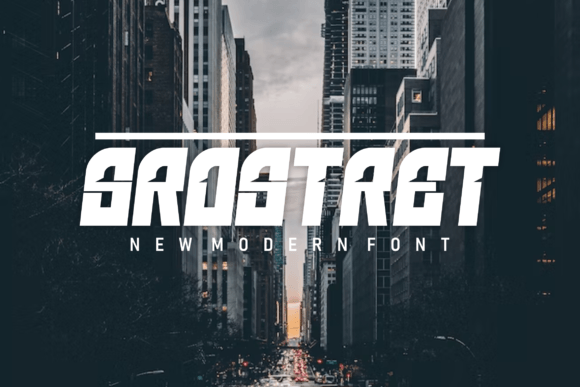 Strostret: A Bold Display Font for Impactful Editorial Design