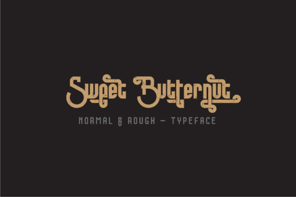 Sweet Butternut: A Vintage-Style Font for Handmade Magic