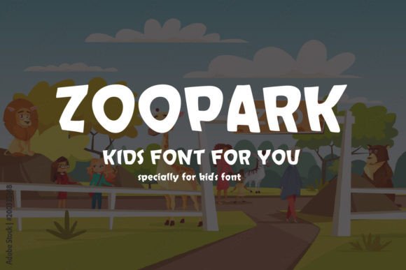 Zoopark Display Font for Eye-Catching Branding